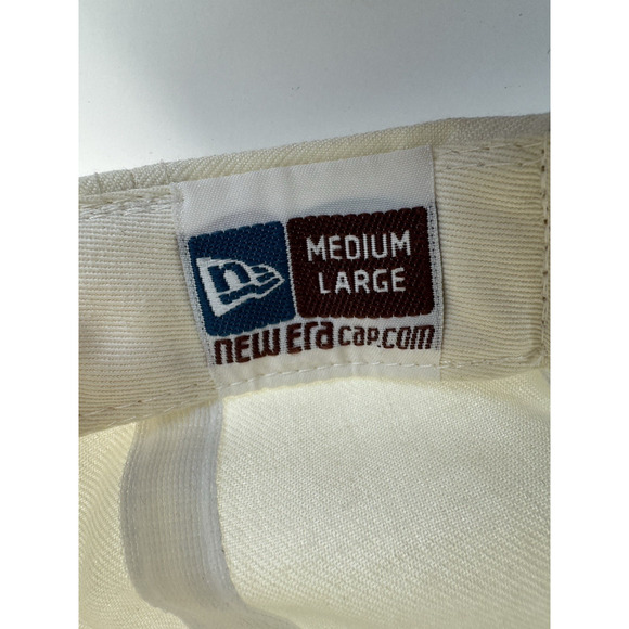 Arizona Diamondbacks NY Yankees New Era Hat 2001 World Series White SnapBack VTG - Picture 6 of 7